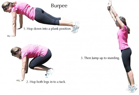 Burpee exercise