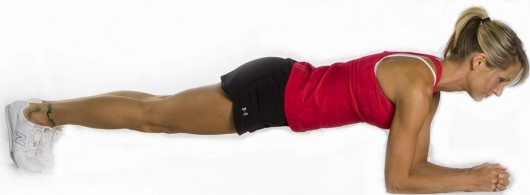 #2 Waist Slimming Exercise: Planks