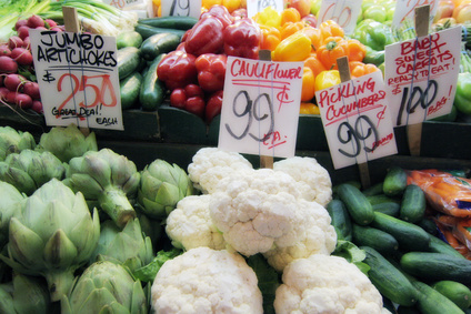 veggie stand