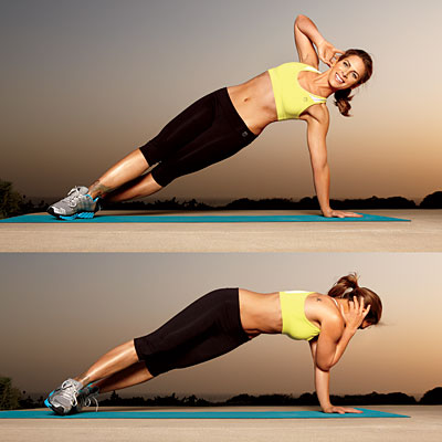  Twisting Side Plank