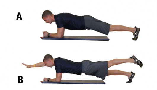 Two-Point Plank