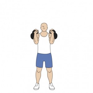 Alternating Kettlebell Press