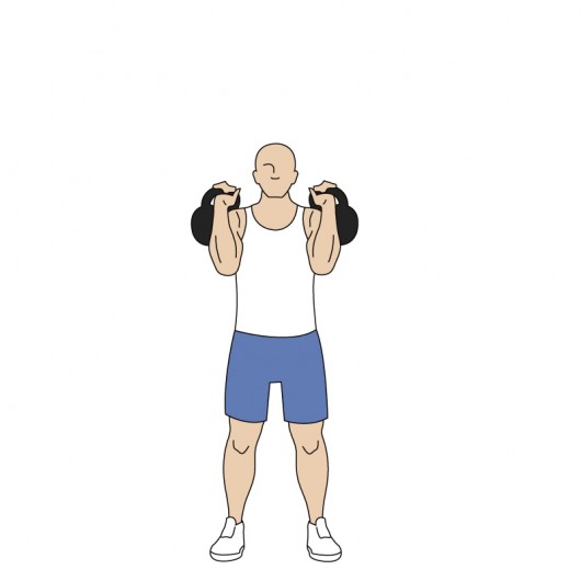 1.Alternating-Kettlebell-Press