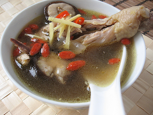Goji Chicken Soup 