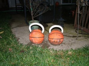 Homemade Kettlebells