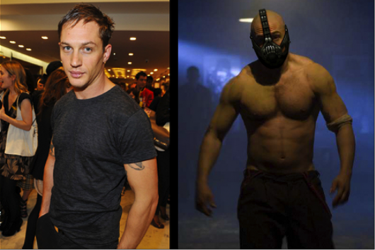 Tom Hardy Superhero Body