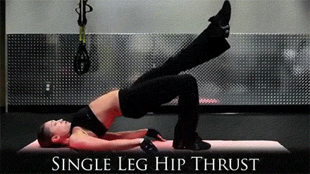 Single Leg Hip Thrust