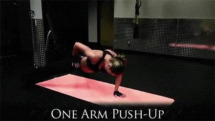 One Arm Push-Up