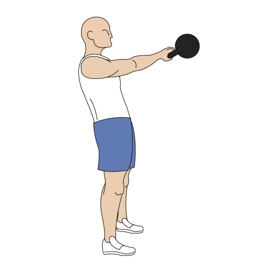 3.Two-handed-kettlebell-swing