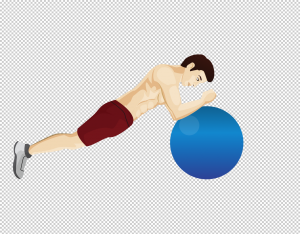 Swissball Plank