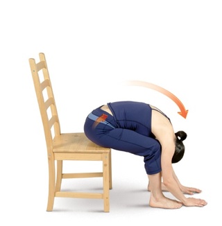 Chair Forward Bend