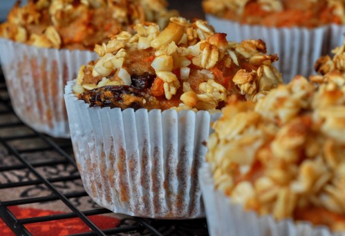 Healthy Carrot Muffins