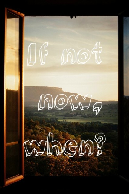 If Not Now When?