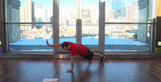 Arm Circles In Plank Position