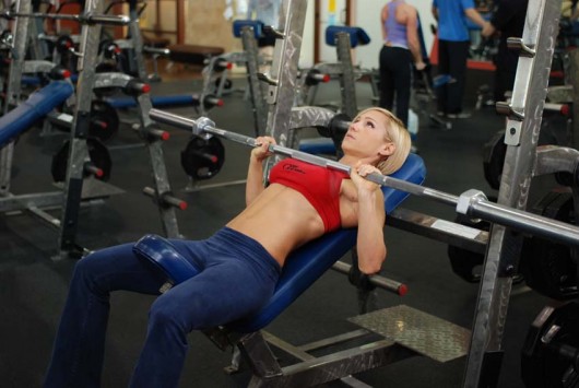 Barbell Incline Bench Press