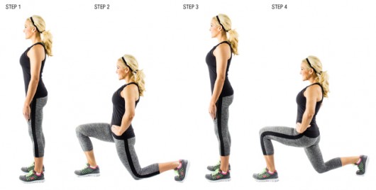 Bodyweight Walking Lunges