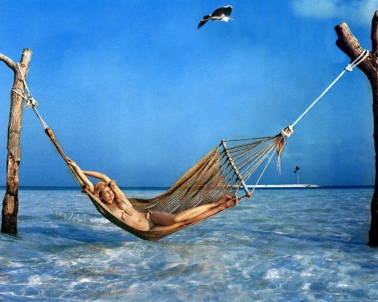 Girl in Hammock