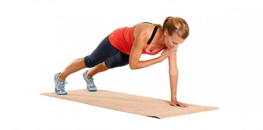 Plank with Shoulder Touches