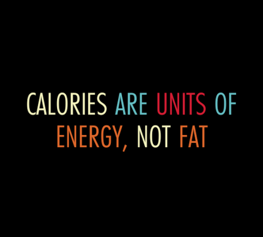 Calories Are Units Of Energy