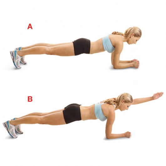 Single Arm Plank