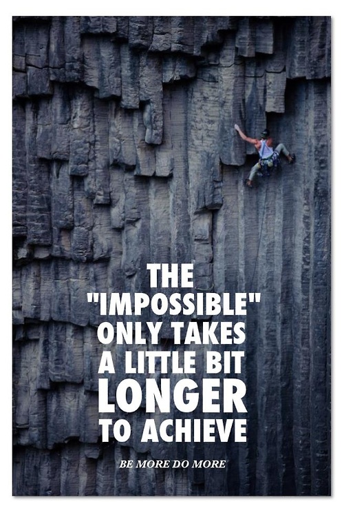 There Is Nothing Impossible