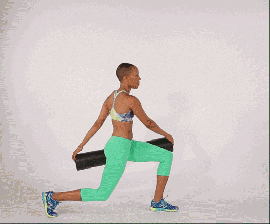 Alternating Cross-Body Lunges