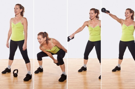 Alternating Single-Arm Kettlebell Swing