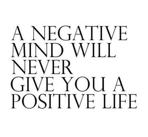 Be Positive