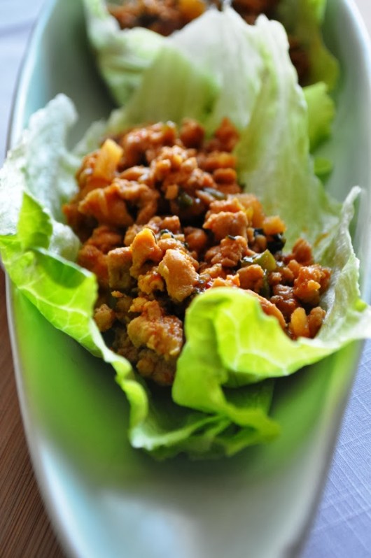 Christmas Lettuce Cups