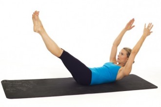 Double Leg Stretch Pilates