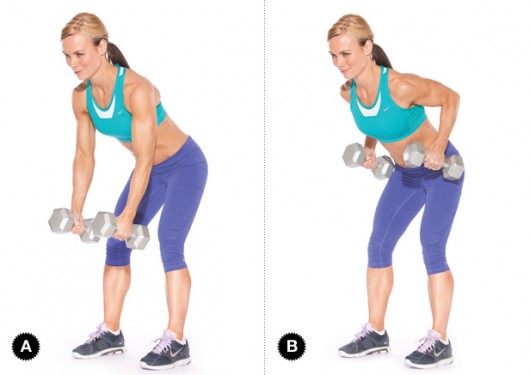 Dumbbell Bent Over Row