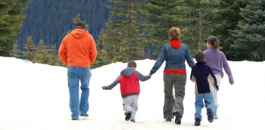 Family Walking