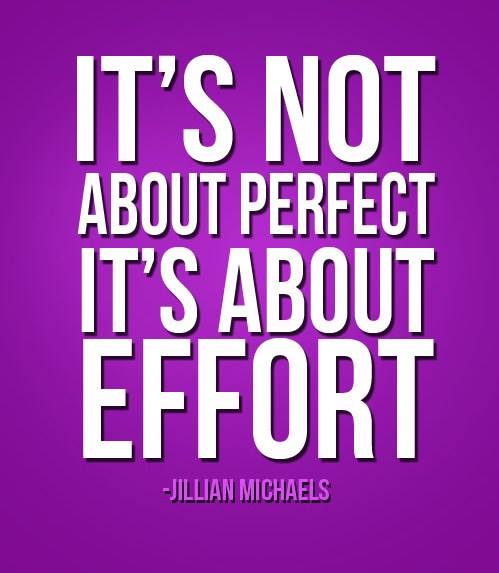 It's About Effort