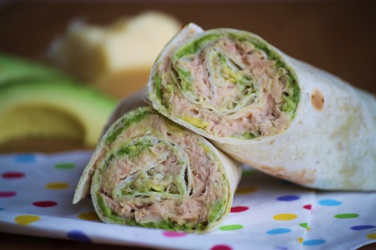 Lunch Box Tuna Wraps