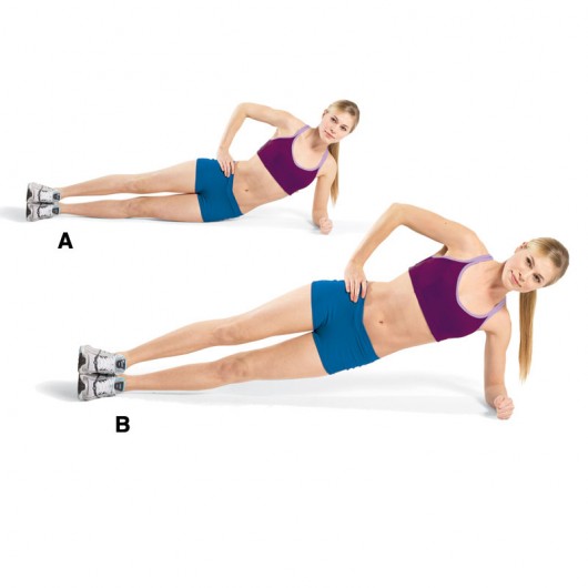 Lying to Side Plank