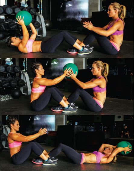 Medicine Ball Sit Ups