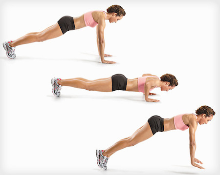 Plyo Push ups is a great exercise to develop upper-body power.