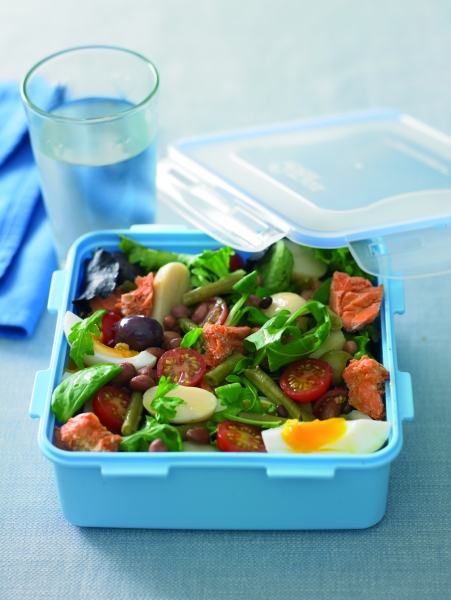 Salmon Lunch Box Salad