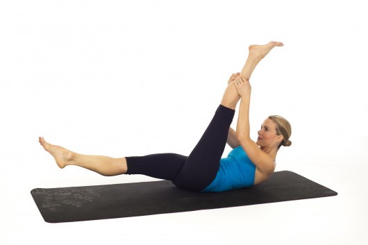 Single-Leg Straight-Leg Stretch