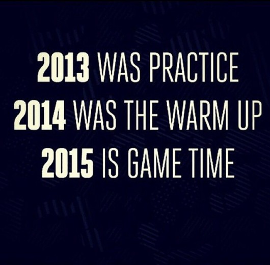 2015 Is Game Time