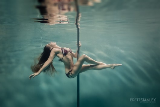 Underwater Pole Dance Fitness