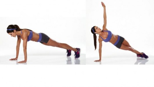 Image result for Side Plank and Rotate