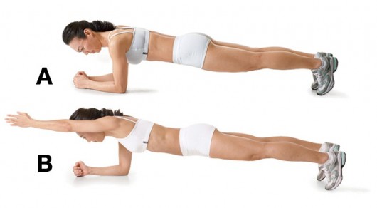 Single Arm Plank