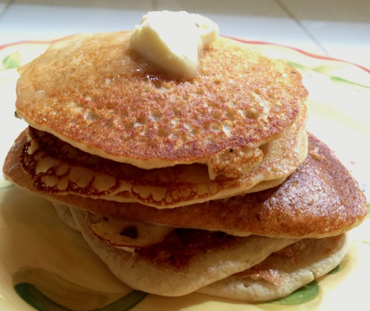 Overnight Oat Pancakes