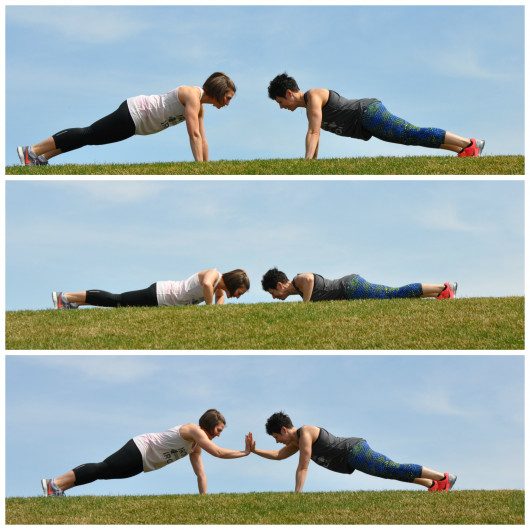 Pushup Plank with a Clap