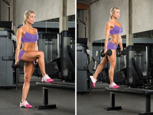 Dumbbell Step-Ups