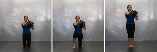 Sandbag Up Downs
