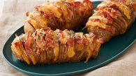 Bacon Hasselback Potato