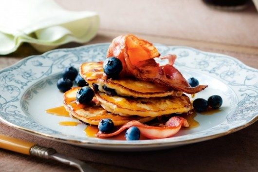 Delicious Bacon Pancakes for Breakfast. Mouthwatering Video Recipe