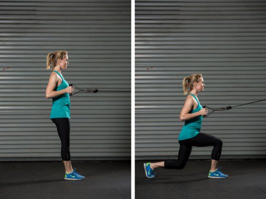 Cable Lunge